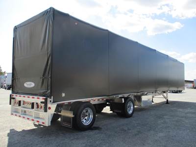 Reitnouer MaxMiser 53x102 Tandem Axle Aluminum Curtain Side Trailer - Air Ride, Sliding Spread Axle