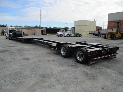 XL Specialized XL 80 HDE 48x102 Tandem Axle Steel Double Drop Trailer - Air Ride, Fixed Axle