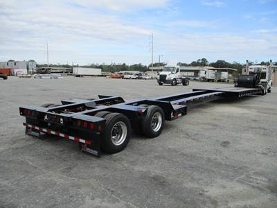 XL Specialized XL 80 HDE 48x102 Tandem Axle Steel Double Drop Trailer - Air Ride, Fixed Axle