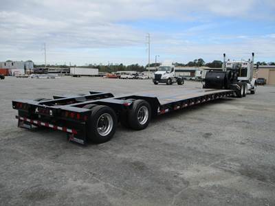 XL Specialized XL 80 HDE 48x102 Tandem Axle Steel Double Drop Trailer - Air Ride, Fixed Axle