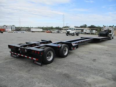 XL Specialized XL 80 HDE 48x102 Tandem Axle Steel Double Drop Trailer - Air Ride, Fixed Axle
