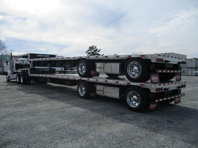 Dorsey 48x102 Combination Drop Deck Trailer - Air Ride, Fixed Spread Axle
