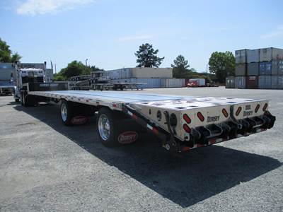 Dorsey BEAVERTAIL W/ GOLIATH RAMPS Drop Deck Trailer