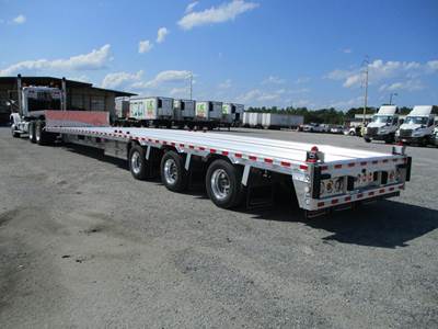 Reitnouer BIG BUBBA DROP TRI AXLE W/ CONTAINER LOCKS Drop Deck Trailer
