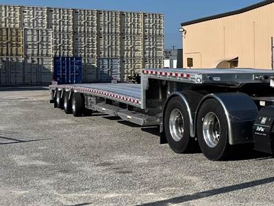 Reitnouer BIG BUBBA DROP TRI AXLE W/ CONTAINER LOCKS Drop Deck Trailer