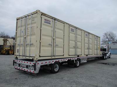 Reitnouer Big Bubba 53x102 Aluminum Drop Deck Trailer - Air Ride, Sliding Spread Axle