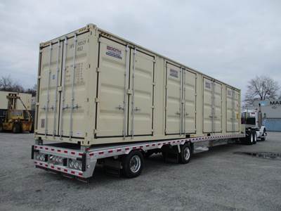 Reitnouer Big Bubba 53x102 Aluminum Drop Deck Trailer - Air Ride, Sliding Spread Axle