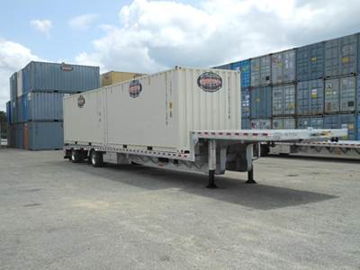 Reitnouer Big Bubba 53x102 Aluminum Drop Deck Trailer - Air Ride, Sliding Spread Axle