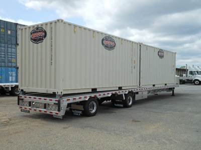Reitnouer Big Bubba 53x102 Aluminum Drop Deck Trailer - Air Ride, Sliding Spread Axle