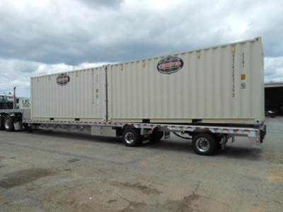 Reitnouer Big Bubba 53x102 Aluminum Drop Deck Trailer - Air Ride, Sliding Spread Axle