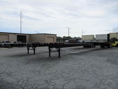 Dorsey 53x102 Steel Flatbed Trailer - Air Ride, Sliding Axle