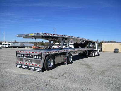Reitnouer 48x102 Aluminum Flatbed Trailer - Air Ride, Fixed Spread Axle