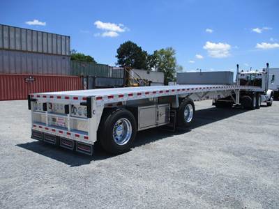 Reitnouer BIG BUBBA FRONT LIFT AXLE Flatbed Trailer