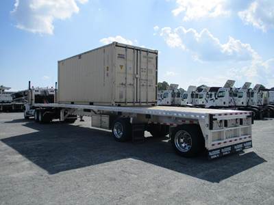 Reitnouer (LANDSTAR SPEC) CONTAINER LOCKS AA&E Flatbed Trailer