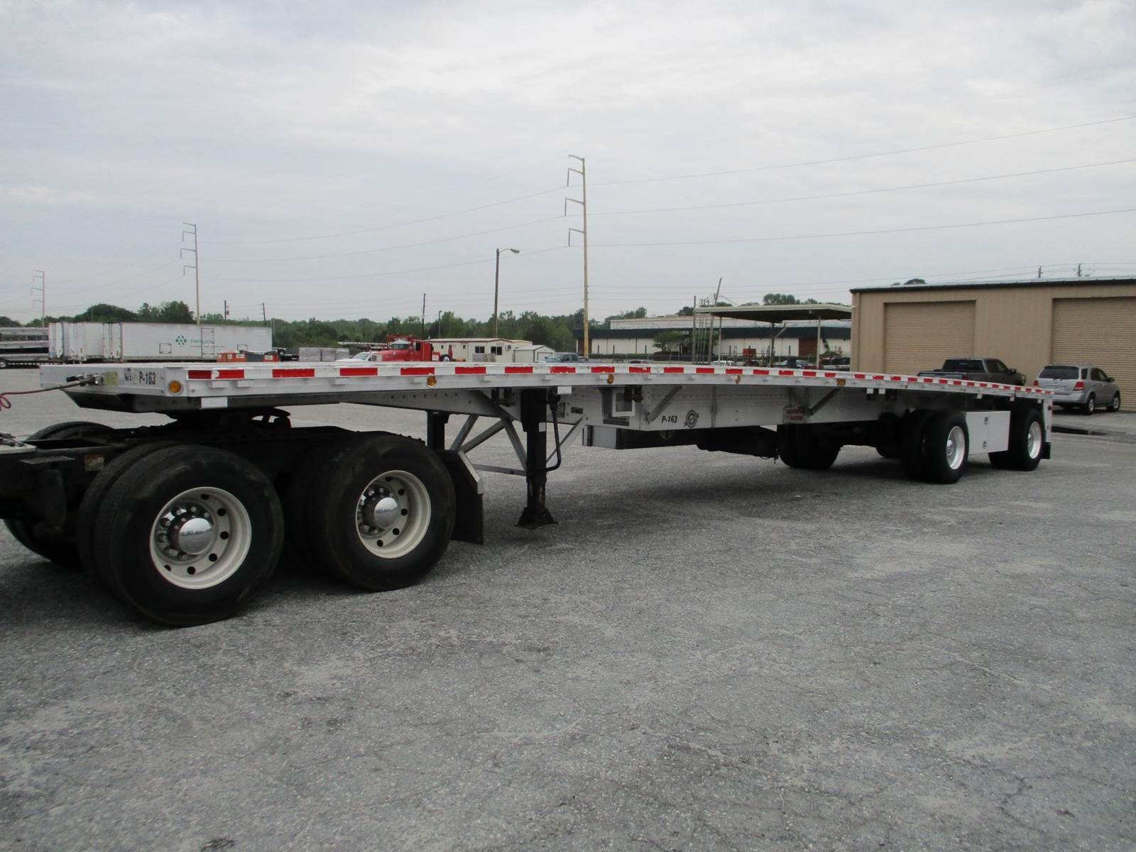 2016 Reitnouer MaxMiser 48x102 Aluminum Flatbed Trailer Air Ride
