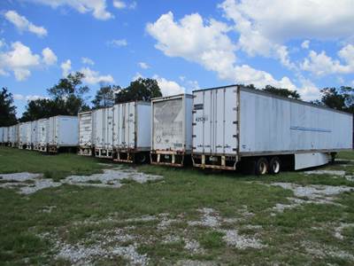 Wabash 53x102 Tandem Axle Aluminum Storage Trailer - Spring, Sliding Axle