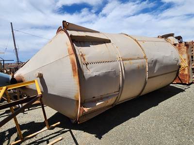 AGGREGATE SILO – 9’ diameter x 25’ tall bolted construction silo