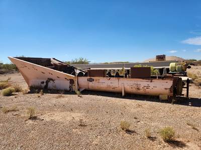 1991 McLanahan 44” diameter x 33’ long Single Spiral Sand Screw Washer