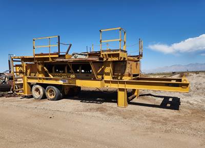 TRAILER - Vibrating Screen Tandem Axle Trailer