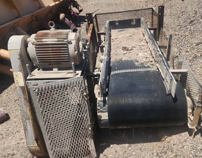 Belt Feeder / Conveyor 30” wide x 8’ long