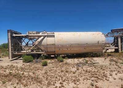 PORTABLE CEMENT SILO - 100 Ton Capacity