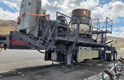 2024 TEREX CRC 1150 Portable Cone Crusher, Model TC1150 45” Standard Cone Crusher