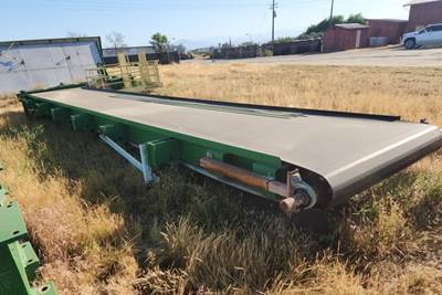 CONVEYOR 72” wide x 38’ long low profile slide pan conveyor,