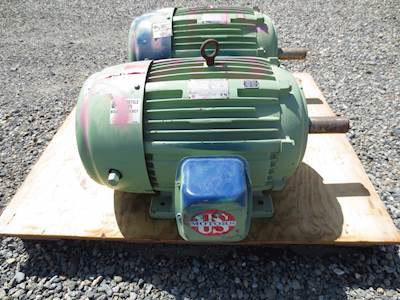 (1) - one – 50 h.p. 1775 rpm Electric Motors