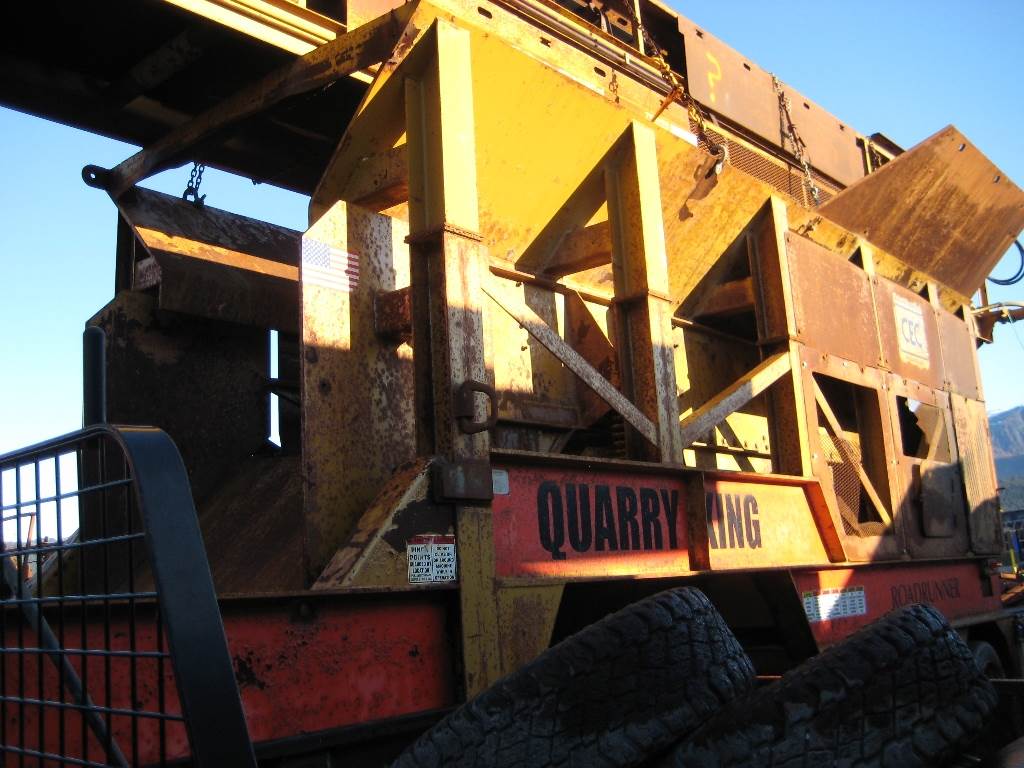 2015 CEC “Quarry King” Heavy Duty Portable Rip Rap Plant