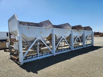 (4)-Four Bin Cold Feed Hoppers
