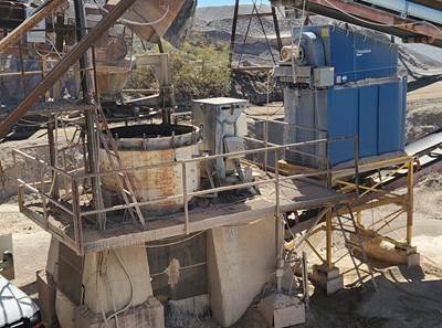 1977 Impact Service Corporation (ISC) Model 66 Vertical Shaft Impact Crusher