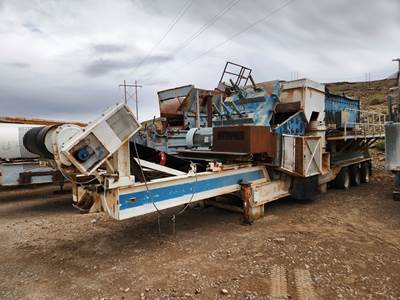 Torgerson Portable Horizontal Shaft Impact Crushing & Screening Plant Model CHX Impact Crusher,
