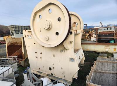 METSO-NORDBERG 43” x 52” Jaw Crusher