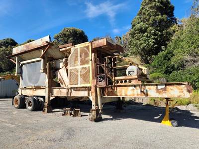 Telsmith Portable 30” x 42” Primary Jaw Crushing Plant