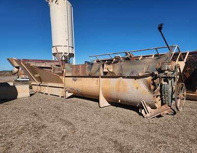 1991 McLanahan 54” diameter x 35’ long Single Spiral Sand Screw Washer