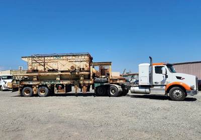 1999 JCI 6’ wide x 20’ long, 3 Deck Horizontal Portable Screening Plant
