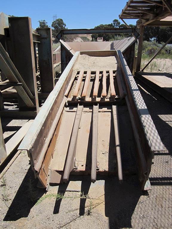 Torgerson 46 Wide X 16 Long Two Stage Vibrating Grizzly Feeder