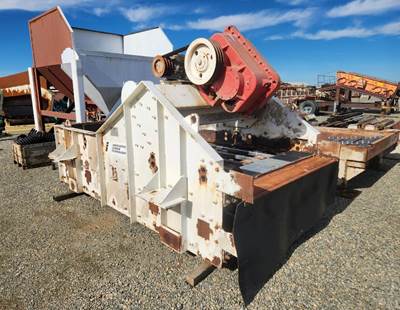 Innovative Screen Technology (IST) 6’ x 12’ Two Deck Horizontal Hi-Frequency Sizing & Dewatering Screen