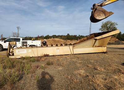 SAND SCREW - 1996 Kolberg-Portec 44” diameter x 32’ long Single Spiral Sand Screw Washer - 175 tph