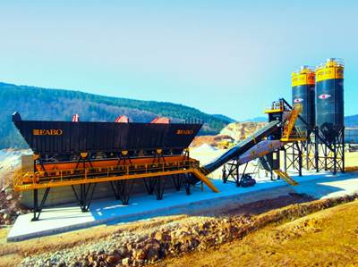 2025 FABO COMPACT-110 Concrete Batch Plant