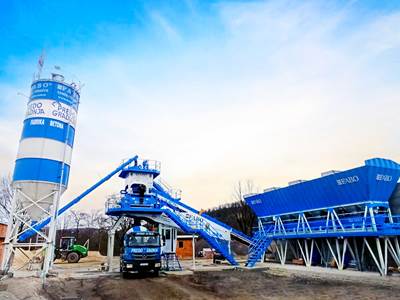 2025 FABO COMPACT-110 Concrete Batch Plant