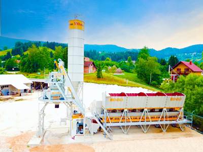 2025 FABO COMPACT-110 Concrete Batch Plant