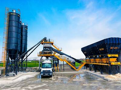 2025 FABO COMPACT-120 Concrete Batch Plant