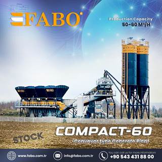 2025 FABO COMPACT 60 Concrete Batch Plant