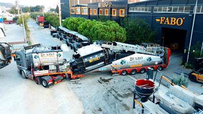 2025 FABO Concrete Batch Plant