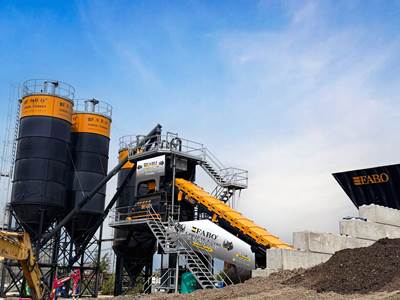 2025 FABO 180 m³/h Compact Concrete Plant | AVAILABLE IN STOCK