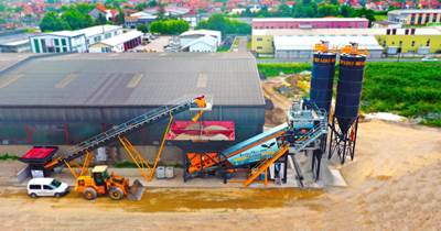 2025 FABO TURBOMIX-100 Concrete Batch Plant