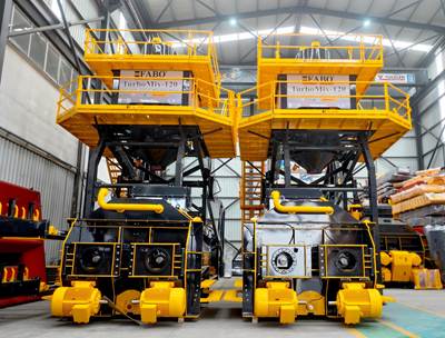 2026 FABO TURBOMIX-120 Concrete Batch Plant