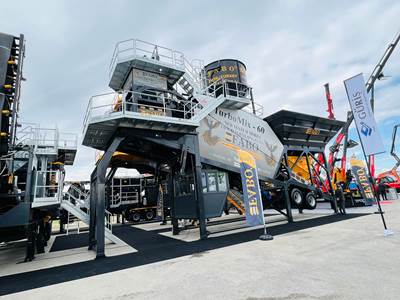 2025 FABO TURBOMIX 60 Concrete Batch Plant