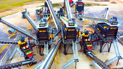 2025 FABO 500 T/H Crushing Plant